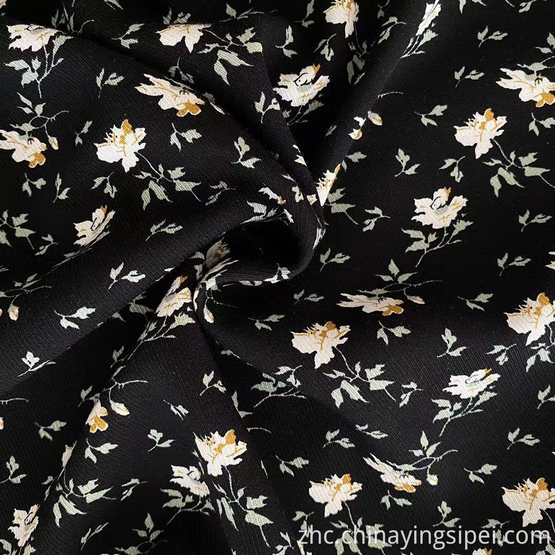 中国定制环保纺织品30*30100％有机棉斜纹数字印刷面料